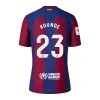 Officiële Voetbalshirt + Korte Broek FC Barcelona Kounde 23 Thuis 2023-24 - Kids